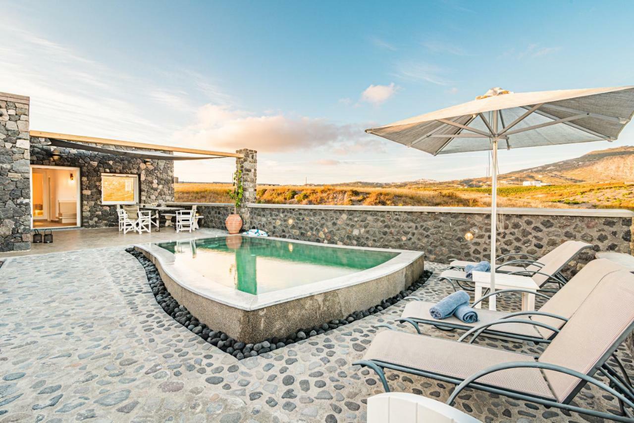 Klimata House - Private Jacuzzi Pool & Bbq Villa Vlychada Eksteriør billede