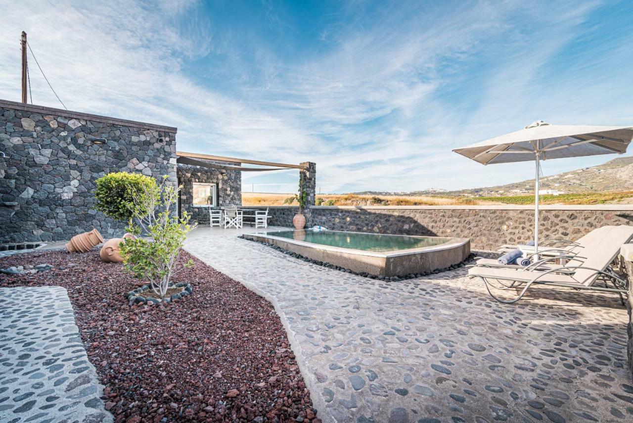 Klimata House - Private Jacuzzi Pool & Bbq Villa Vlychada Eksteriør billede