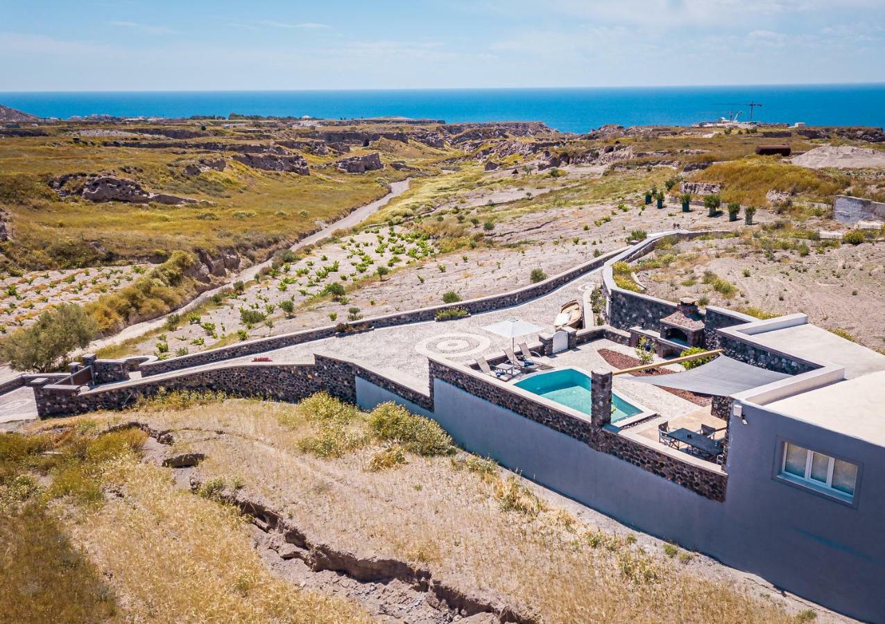 Klimata House - Private Jacuzzi Pool & Bbq Villa Vlychada Eksteriør billede